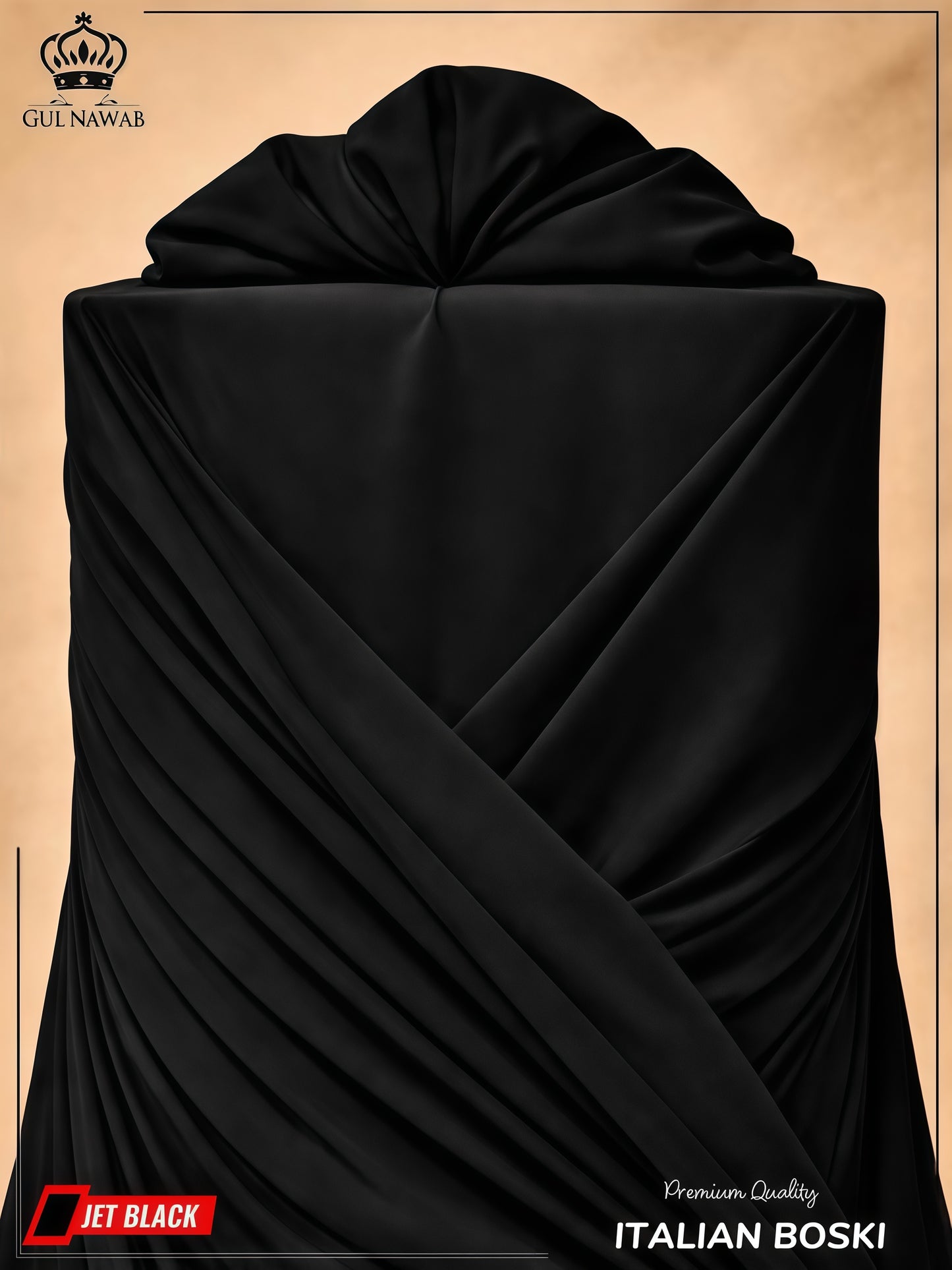 ITALIAN BOSKI | JET BLACK